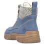 Rieker Damen Stiefelette gef�ttert Blau