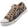 Dockers by Gerli Damen Canvas Sneaker Braun/Leopard