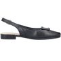 Rieker Damen Slingback Pumps Schwarz
