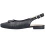 Rieker Damen Slingback Pumps Schwarz
