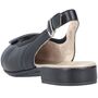 Rieker Damen Slingback Pumps Schwarz