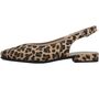 Rieker Damen Slingback Pumps Braun/Leopard