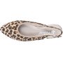 Rieker Damen Slingback Pumps Braun/Leopard