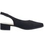 Rieker Damen Slingback Pumps Schwarz