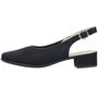 Rieker Damen Slingback Pumps Schwarz