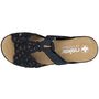 Rieker Damen Pantolette Schwarz