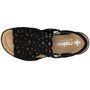 Rieker Damen Sandalette Schwarz