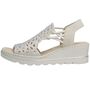 Rieker Damen Sandalette Beige