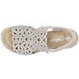 Rieker Damen Sandalette Beige