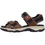 Rieker Damen Trekking Sandalen Braun
