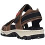 Rieker Damen Trekking Sandalen Braun