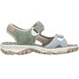 Rieker Damen Trekking Sandalen Mehrfarbig