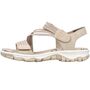 Rieker Damen Trekking Sandalen Beige