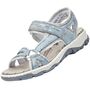 Rieker Damen Trekking Sandalen Blau