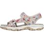 Rieker Damen Trekking Sandalen Bunt