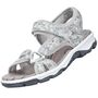Rieker Damen Trekking Sandalen Grau/Mehrfarbig