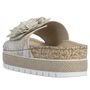 Rieker Damen Pantoletten Beige