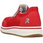 Rieker Damen Slipper Rot - Extra Weit