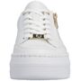 Rieker Damen Leder Sneaker Wei�