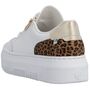 Rieker Damen Leder Sneaker Wei�