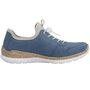 Rieker Damen Halbschuhe Blau