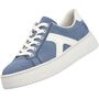 Rieker Damen Plateau Sneaker Blau