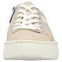 Rieker Damen Plateau Sneaker Beige