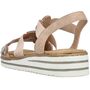 Rieker Damen Sandalette Rosa