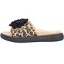 Rieker Damen Pantolette Schwarz/Leopard