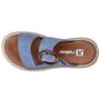 Rieker Damen Pantolette Blau - Extra Weit