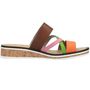 Rieker Damen Pantolette Mehrfarbig