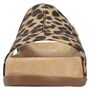 Rieker Damen Pantolette Braun/Leopard