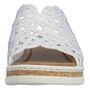 Rieker Damen Pantolette Wei� - Komfortweite