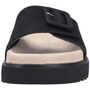 Rieker Damen Pantolette Schwarz