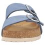 Rieker Damen Pantolette Blau