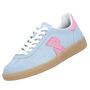 Rieker Damen Leder Sneaker Hellblau