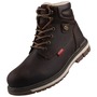Dockers by Gerli Herren Leder Stiefel gef�ttert Dunkelbraun
