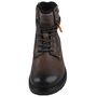 Dockers by Gerli Herren Leder Stiefel Dunkelgrau
