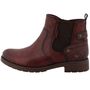 Mustang Damen Chelsea Boots Bordeaux