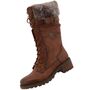 Mustang Damen Tex Stiefel gef�ttert Braun