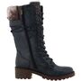 Mustang Damen Tex Stiefel gef�ttert Blau