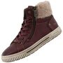 Mustang Damen High Top Sneaker Bordeaux