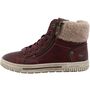 Mustang Damen High Top Sneaker Bordeaux