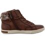 Mustang Damen High Top Sneaker gef�ttert Braun