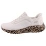 Skechers Slip-Ins Bobs Squad Chaos Daily Prowl Damen Sneaker Wei�/Leopard