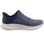Skechers Slip-Ins Bobs Squad 4 Staple Look Damen Sneaker Blau