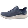 Skechers Slip-Ins Bobs Squad 4 Staple Look Damen Sneaker Blau