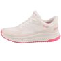 Skechers Slip-Ins Bobs Squad 4 Staple Look Damen Sneaker Wei�/Pink