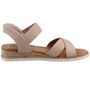 Skechers Slip-Ins Bobs Desert Kiss - Golden Lily Damen Sandale Beige