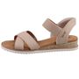 Skechers Slip-Ins Bobs Desert Kiss - Golden Lily Damen Sandale Beige
